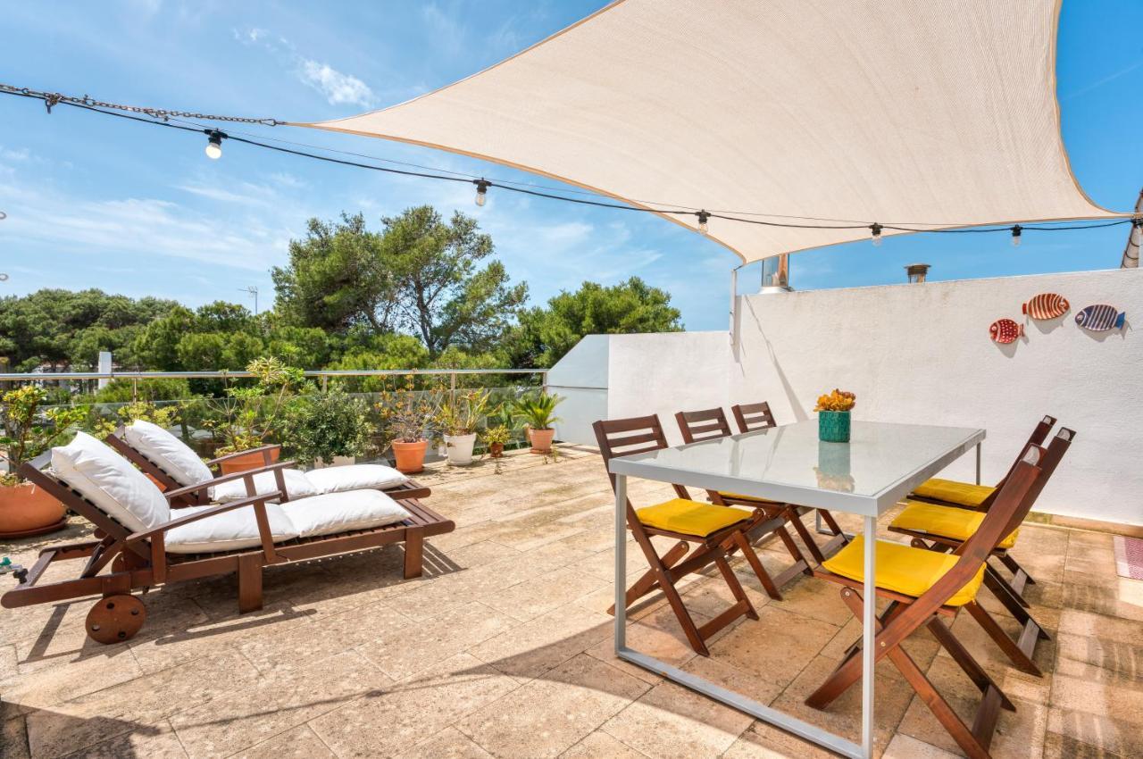 Villa Atico Playa Santandria Con Piscina Y Wifi Ciutadella  Exterior foto