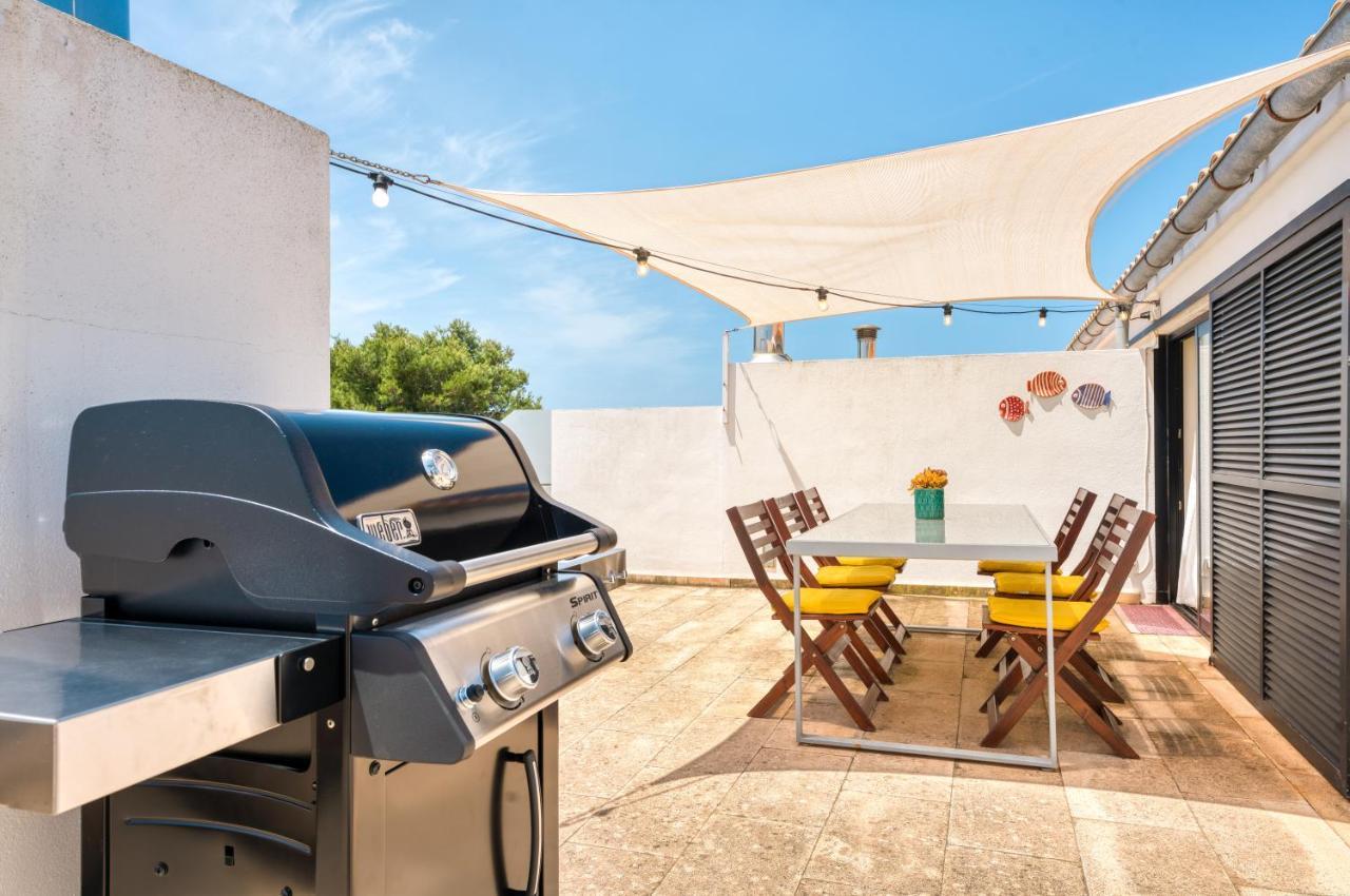 Villa Atico Playa Santandria Con Piscina Y Wifi Ciutadella  Exterior foto