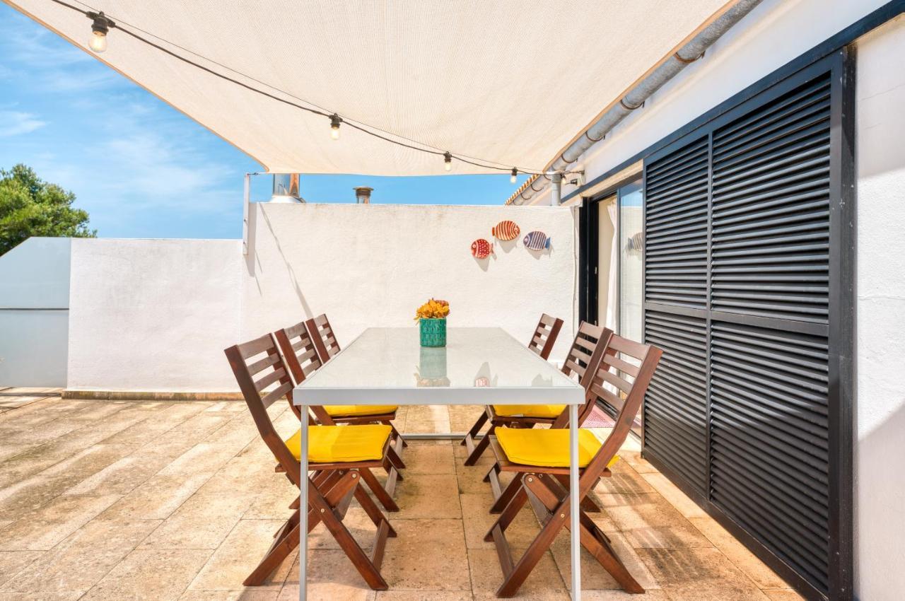 Villa Atico Playa Santandria Con Piscina Y Wifi Ciutadella  Exterior foto